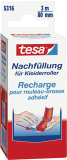 TESA Kleiderroller Original 5316 Nachfüllpackung weiß