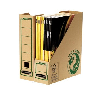 FELLOWES Stehsammler Bankers Box R-Kive 4470001 A4 aus Recyclingkarton braun