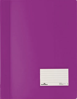 DURABLE Schnellhefter 2680 DURALUX® A4+ mit Beschriftungsfenster Kunststoff 245 x 310 mm lila