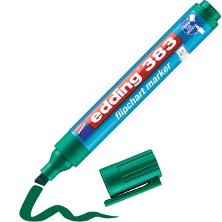 EDDING Flipchartmarker 383 mit Keilspitze 1-5 mm grün