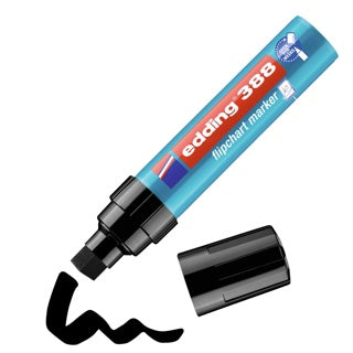 EDDING Flipchartmarker 388 Keilspitze 4-12 mm schwarz