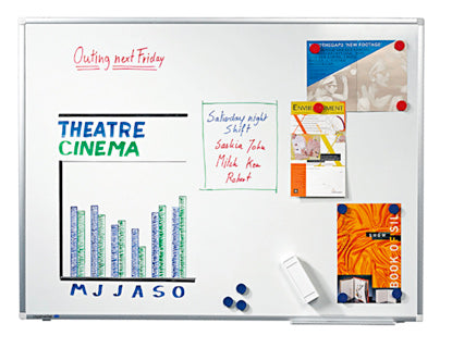 LEGAMASTER Whiteboard Premium Plus 60x45 cm weiß