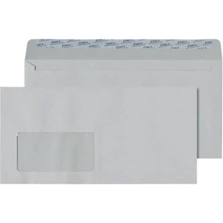 ÖKI Fensterkuvert Classic C6/5-ÖF/CLA80FBOX 200 Stück DIN C6/5 mit Haftstreifen 80g/m² weiß