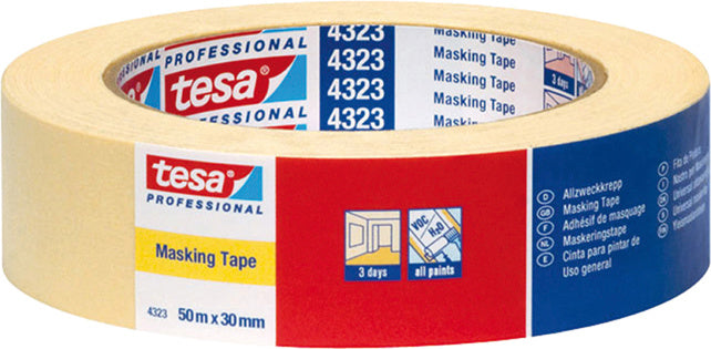 TESA Allzweckkrepp Basic 4323 38 mm x 50 m beige