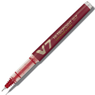 PILOT Tintenroller Hi-Tecpoint V7 Grip 0.4 mm rot
