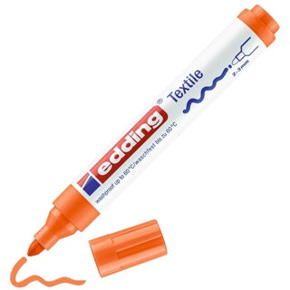 EDDING Textilmarker 4500 mit Rundspitze 2-3 mm orange