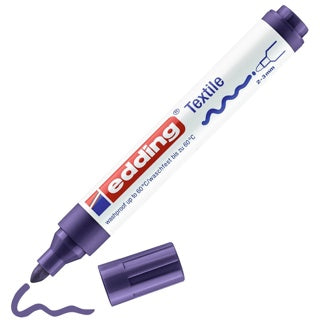 EDDING Textilmarker 4500 mit Rundspitze 2-3 mm violett