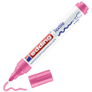 EDDING Textilmarker 4500 mit Rundspitze 2-3 mm rosa