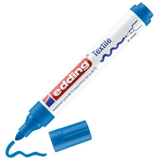 EDDING Textilmarker 4500 mit Rundspitze 2-3 mm hellblau