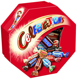 CELEBRATIONS Mini-Schokoriegel Mix 186 g