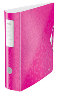LEITZ Ordner WOW 1106 A4 8.2 cm pink-metallic