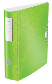 LEITZ Ordner WOW 1106 A4 8.2 cm grün-metallic