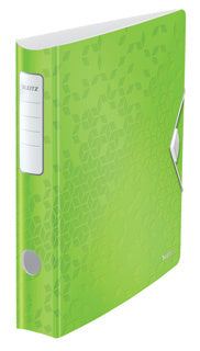 LEITZ Ordner WOW 1107 A4 6.5 cm grün-metallic