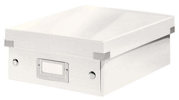 LEITZ Organisationsbox Click & Store 6057 Klein 22 x 10 x 28.5 cm weiß