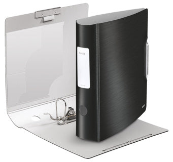 LEITZ Ordner 180° Active Style 1108 A4 8.2 cm satin schwarz