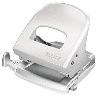 LEITZ Bürolocher New NeXXt Style 5006 30 Blatt Metall arktik weiß