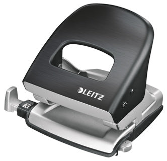 LEITZ Bürolocher New NeXXt Style 5006 30 Blatt Metall satin schwarz