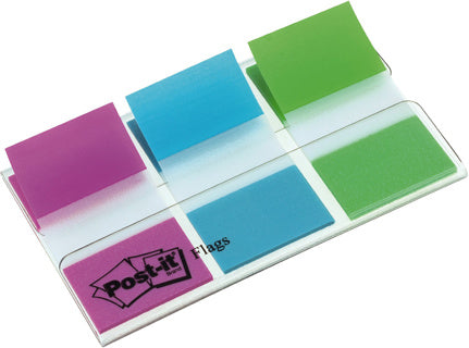 POST-IT® Index 680PBGEU 3 x 20 Blatt 25.4 x 43.2 mm farbig sortiert