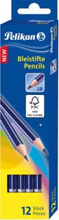 PELIKAN Bleistifte 12 Stück 2B