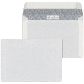 ÖKI Kuvert Classic C6-ÖF/CLA80 1000 Stück DIN C6 mit Haftstreifen ohne Fenster 80g/m² weiß