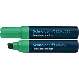 SCHNEIDER Permanentmarker Maxx 280 mit Keilspitze 4-12 mm grün
