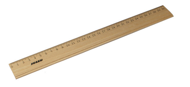 JOLLY Holzlineal 9010 30 cm