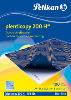 PELIKAN Durchschreibepapier Plenticopy 200H 100 Blatt A4 blau