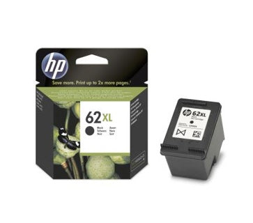 HP Tintenpatrone Nr. 62XL 12ml schwarz
