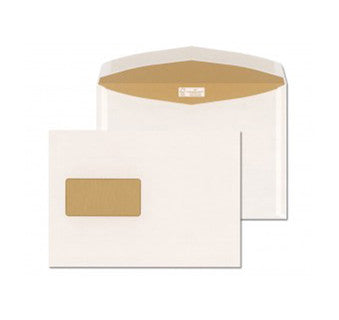 ÖKI Fensterkuvert Natur C5R/FSCBIO90FAS 500 Stück DIN C5 gummiert 90g/m² natur