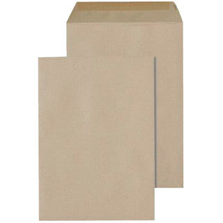 ÖKI Versandtasche Natur C5T/FSCMN90 500 Stück DIN C5 gummiert ohne Fenster 90g/m² braun