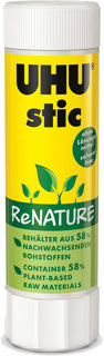 UHU Klebestift ReNature 47 40 g transparent