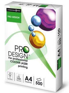 PRO DESIGN Kopierpapier DIN A4 160 g/m² 250 Blatt weiß