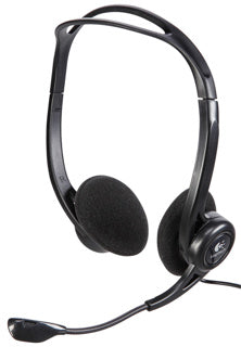 LOGITECH Headset PC960 Stereo USB schwarz