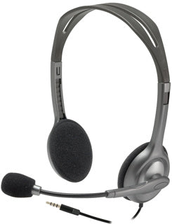 LOGITECH Headset H111 Stereo grau