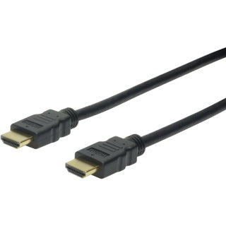 DIGITUS HDMI-Anschlusskabel High Speed mit Ethernet Typ A 3 m schwarz