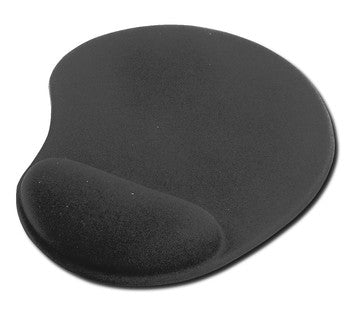 DELI Mauspad mit Handballenauflage schwarz