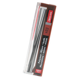 ARISTO Feinminen Polymer 12 Stück H 0.5 mm graphit