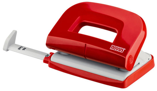 NOVUS Locher E 210 10 Blatt rot
