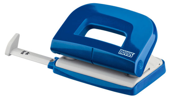 NOVUS Locher E 210 10 Blatt blau