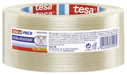TESA Verpackungsband Monofilament 45900 50 mm x 50 m transparent