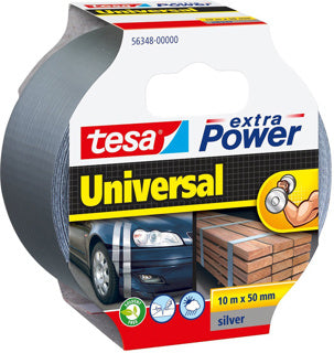 TESA Gewebeband 56348 50 mm x 10 m silber