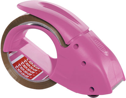TESA Abroller "Pack'n'Go" 51113 50 mm x 50 m rosa