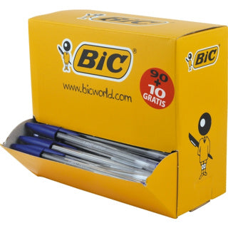 BIC Kugelschreiber Cristal Original 100 Stück 0.4 mm (M) blau
