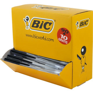 BIC Kugelschreiber Cristal Original 100 Stück 0.4 mm (M) schwarz