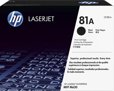 HP Toner Nr. 81A 10.500 Seiten schwarz