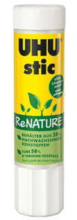 UHU Klebestift ReNature 39 8.2 g transparent