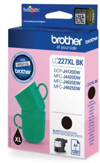 BROTHER Tintenpatrone LC-227XL 1.200 Seiten schwarz