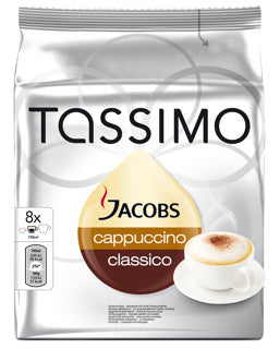 JACOBS Tassimo Cappuccino Kaffeekapseln 8 Portionen