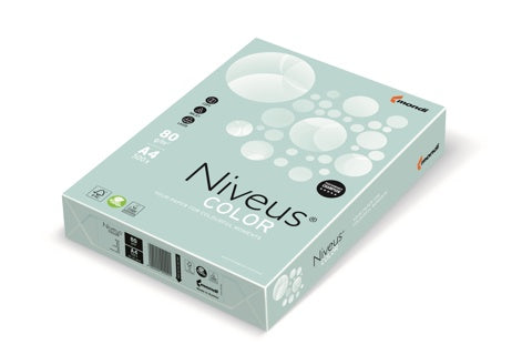 NIVEUS Color pastell Kopierpapier DIN A4 80 g/m² 500 Blatt blau