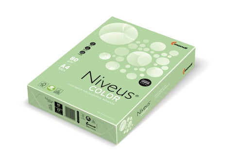 NIVEUS Color pastell Kopierpapier DIN A4 160 g/m² 250 Blatt mittelgrün